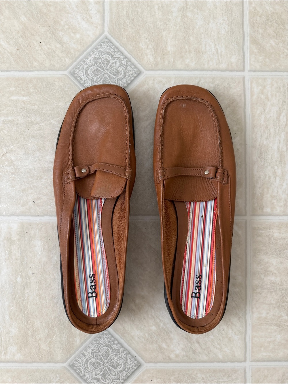 Bass Brown Slip Ons